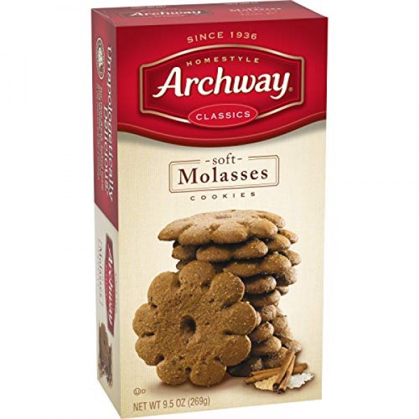 Archway Archway Classic Soft Old-Fashioned Molasses Cookies, 9.5...