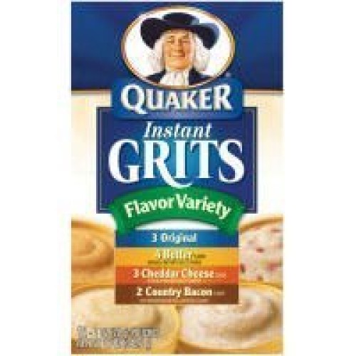 Quaker Flavor Variety Instant Grits, 2 Pack