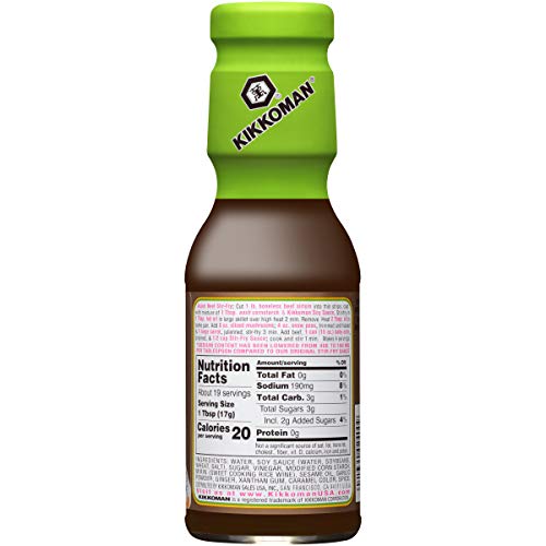 Kikkoman Preservative Free Stir Fry Sauce Marinades And Sauce, 1