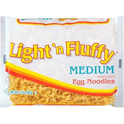 Light N Fluffy Medium Egg Noodles, 12 Ounce