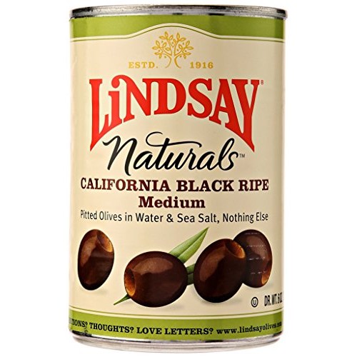 Lindsay Naturals Black Ripe Olives, 6 Ounce
