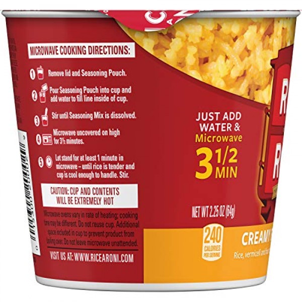 Rice-A-Roni Creamy Four Cheese Rice Blend, 2.25 Ounce