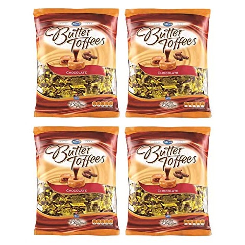 Arcor Bala Butter Toffees Chocolate 600 Grs. - 4 Pack / Chocolat