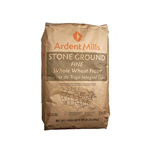 Whole Wheat Fine Stone Ground Flour 50 Lbs.