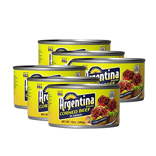 Argentina Corned Beef, 12 Ounce Pack Of 6