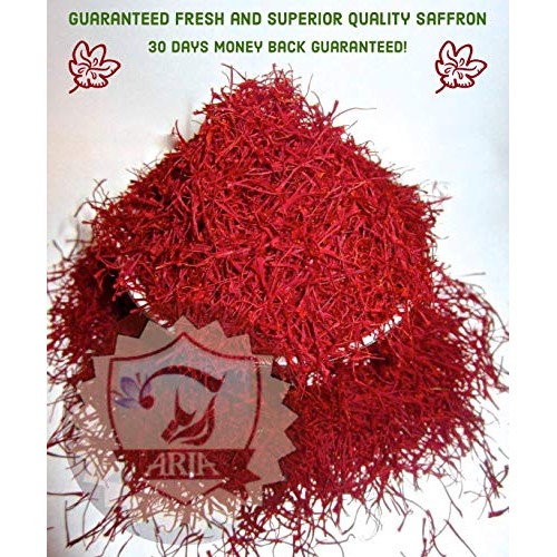 Aria Saffron, Superior All Red Filament Saffron Threads, Grade A