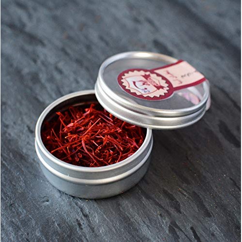 Aria Saffron, Superior All Red Filament Saffron Threads, Grade A
