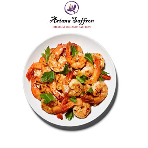 Ariana Saffron Threads, All-Red Saffron Spice - Organically Grow