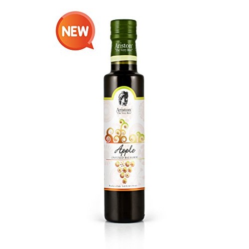 Ariston Apple Infused Sweet Balsamic Vinegar 8.45 Fl Oz Premium