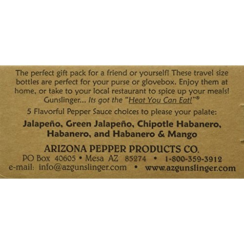 Arizona Gunslinger Pepper Sauce Variety Pack