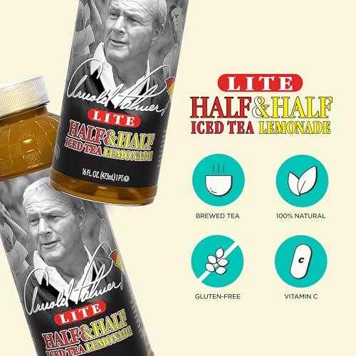 AriZona Arnold Palmer Half and Half - 16 Fl Oz (Pack of 12)