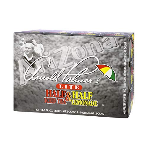 Arizona Arnold Palmer Lite Half &Amp; Half Iced Tea/Lemonade, 11.5 O