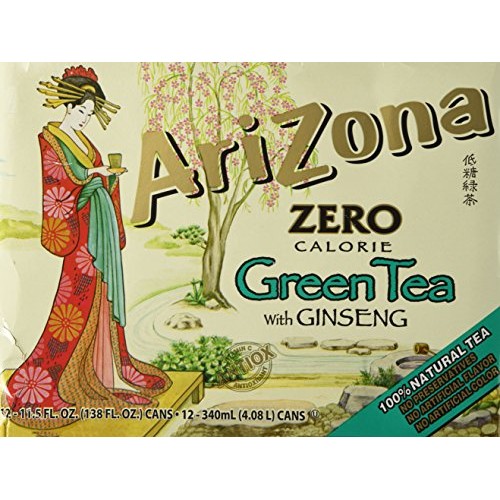 Arizona Diet Green Tea, 11.5-Ounce 12 Count