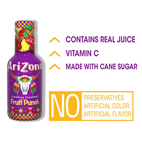 AriZona Fruit Punch, 16.9 Fl Oz Pack Of 20
