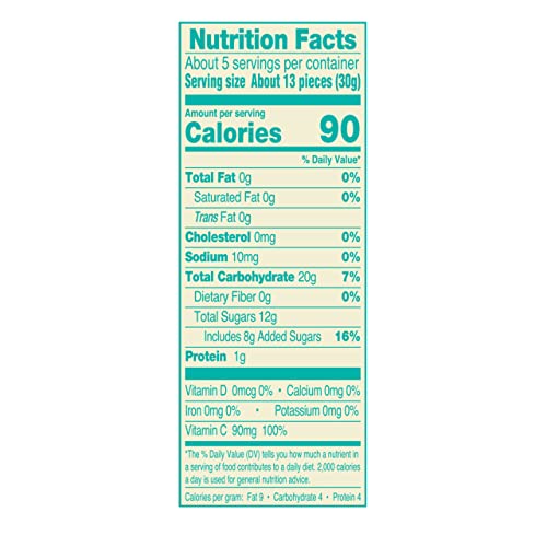 Arizona Real Fruit Gummy Snacks, Fruit Chews, 5-Ounce Bags Pack