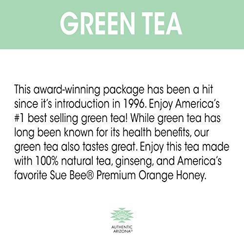 AriZona Green Tea - Big Can, 23 Fl Oz Pack of 24