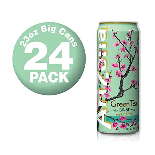 AriZona Green Tea - Big Can, 23 Fl Oz Pack of 24