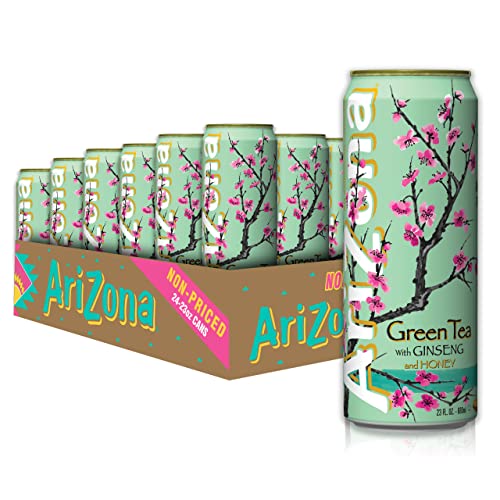 AriZona Green Tea - Big Can, 23 Fl Oz Pack of 24