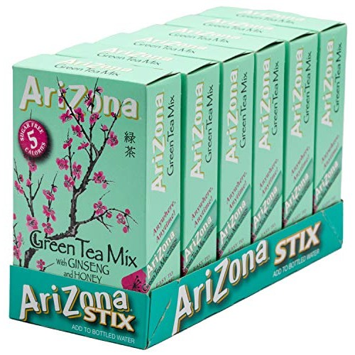 Arizona Green Tea With Ginseng Iced Tea Stix Sugar-Free, Low Cal