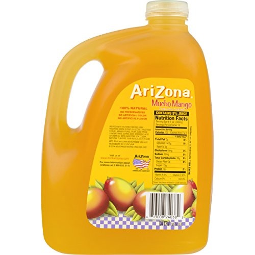 Arizona Juice Mucho Mango, 128.0 Fl Oz