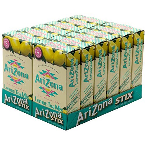 Arizona Lemon Iced Tea Stix Sugar Free, 10 Count Per Box Pack O