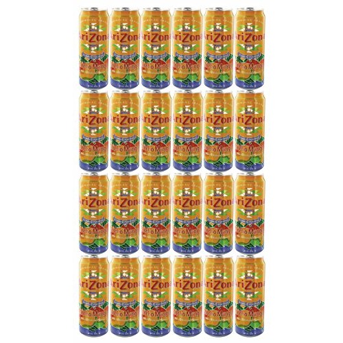 Arizona Mucho Mango Tea, 23 Fl Oz Pack Of 24