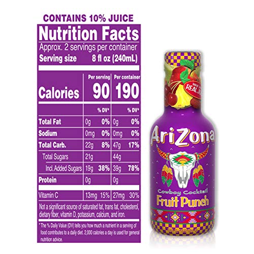 Arizona Premium All Natural Juice Variety Pack In 16.9 Ounce Bot