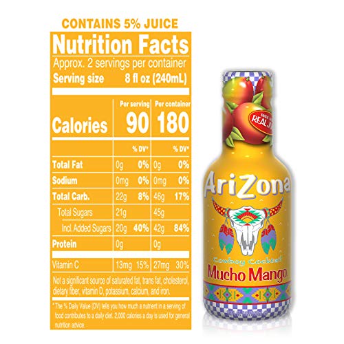 Arizona Premium All Natural Juice Variety Pack In 16.9 Ounce Bot