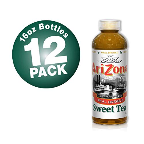 Arizona Tea | Premium Brewed Sweet Bottled Tea | 12-Count | 16-O