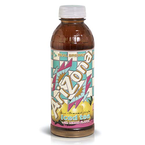 Arizona Tea, Premium Brewed Lemon Bottled Tea, 16 Ounce Bottles, Arizona Tea, Premium Brewed Lemon Bottled Tea, 16 Ounce Bottles,
