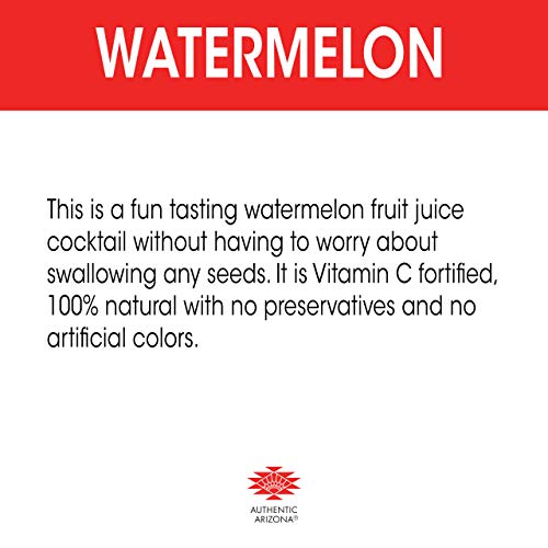 AriZona Watermelon Juice Cocktail - Big Can, 22 Fl Oz Pack of 24