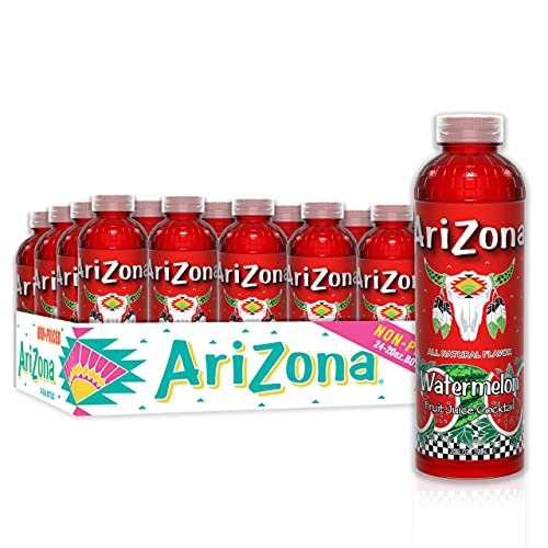 AriZona Watermelon Juice Drink, 20 Fl Oz Pack of 24