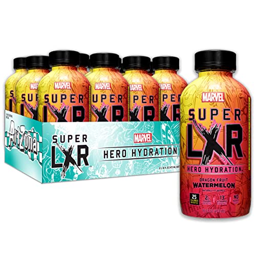 AriZona x Marvel Super LXR Hero Hydration - Dragon Fruit Waterme...