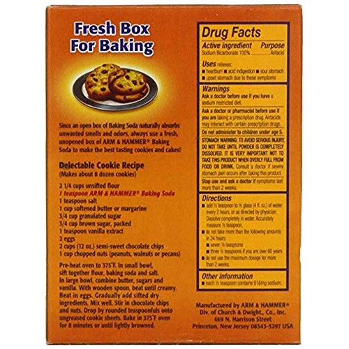 Arm &Amp; Hammer Baking Soda, 16 Oz 2