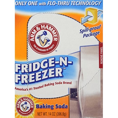 Arm &Amp; Hammer Baking Soda, Fridge-N-Freezer Pack, Odor Absorber,
