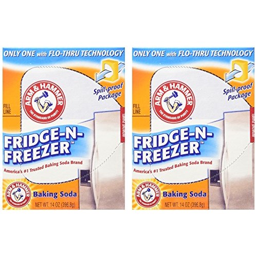 Arm &Amp; Hammer Baking Soda, Fridge-N-Freezer Pack, Odor Absorber,