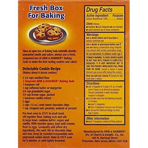 Arm &Amp; Hammer Baking Soda - 16 Oz 2