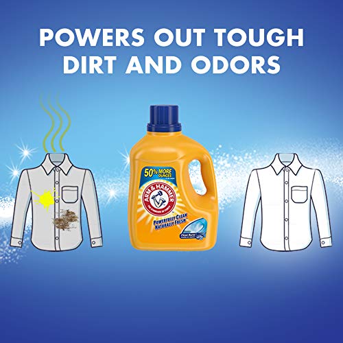 Arm &Amp; Hammer Clean Burst He Liquid Laundry Detergent, 100 Loads