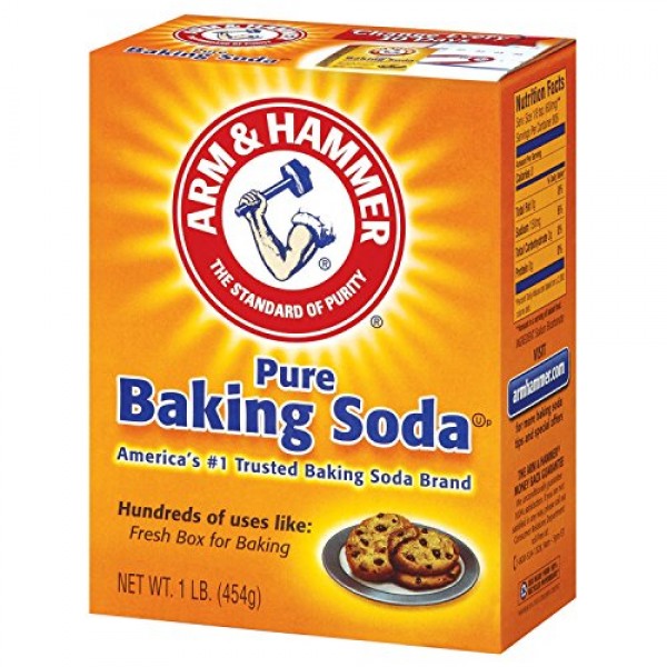 Arm & Hammer Pure Baking Soda 1 lb. Box Pack of 2
