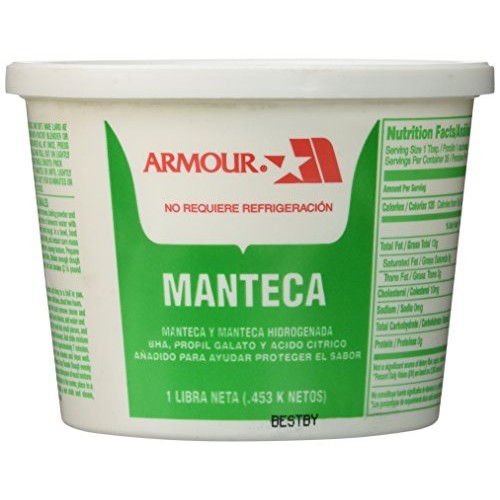 Armour Lard Star Tubs, 16 Oz, Pack Of 2