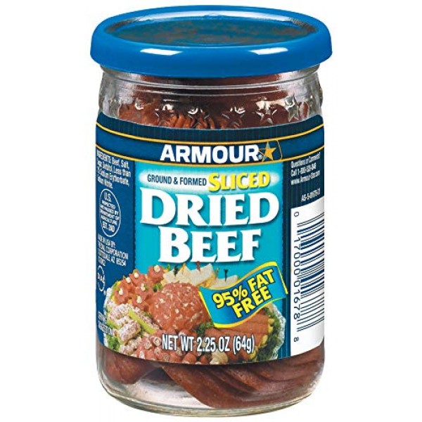 Armour Star Sliced Dried Beef, 2.25 oz.