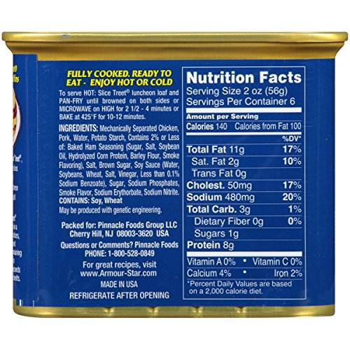 Armour Star Treet Luncheon Loaf, 12 Oz. Pack Of 12