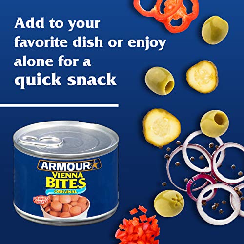 Armour Star Vienna Sausage Bites, 10 Oz. Pack Of 12