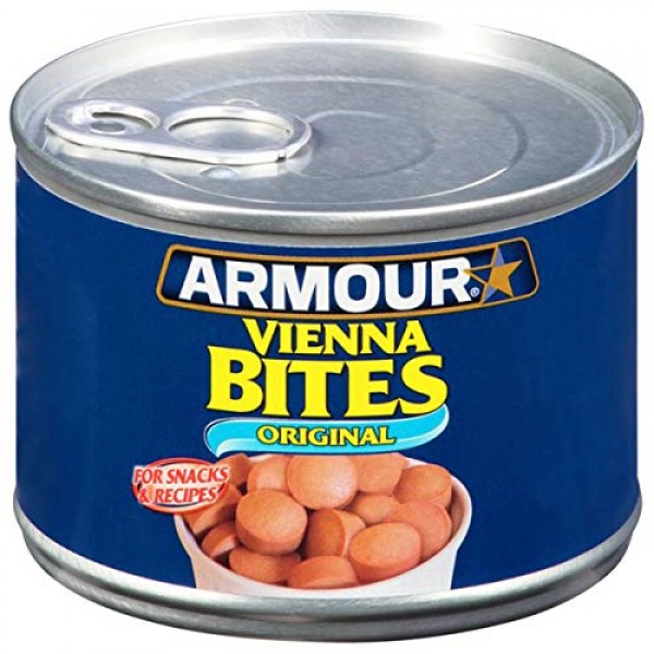 Armour Star Vienna Sausage Bites, 10 oz. Pack of 12