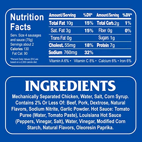 Armour Star Vienna Sausage, Hot &Amp; Spicy Flavored, Canned Sausage