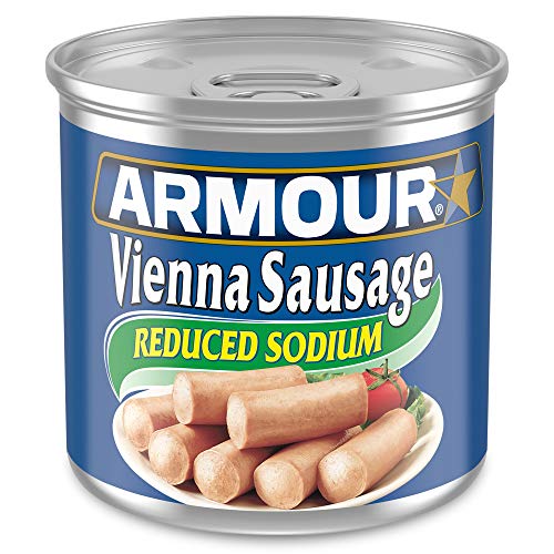 Armour Star Vienna Sausage, Reduced Sodium, 4.6 oz
