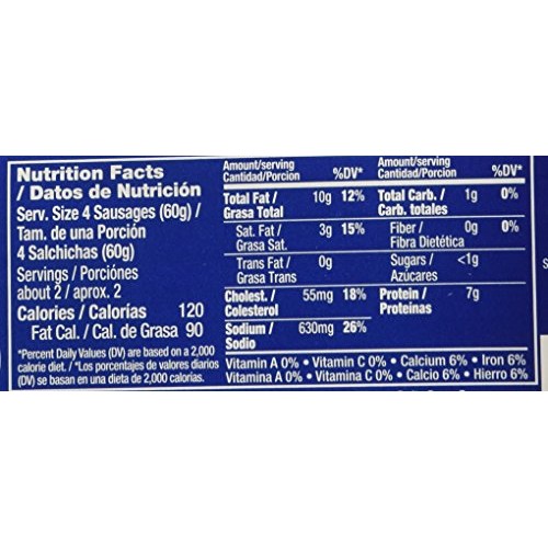 Armour Vienna Original Sausage, Six 4.75oz. Cans