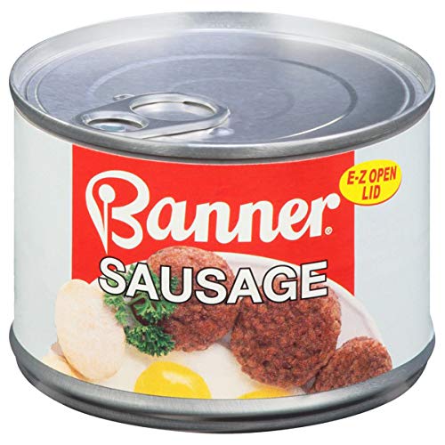 Banner Sausage, Canned Sausage, 10.5 OZ Pack of 12