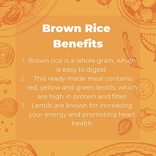 Organic Gluten Free Brown Rice With Lentils And Rosemary, Organi