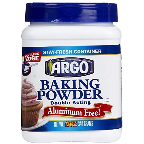 Argo Double Acting Aluminum Free Baking Powder 12Oz Container P